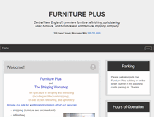 Tablet Screenshot of furnitureplusrepair.com